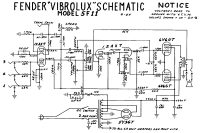 Fender Vibrolux-5F11 - Schematic 
